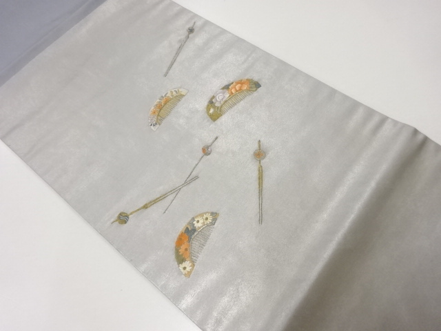 JAPANESE HIRAKI NAGOYA OBI / HAIR ACCESSORY PATTERN